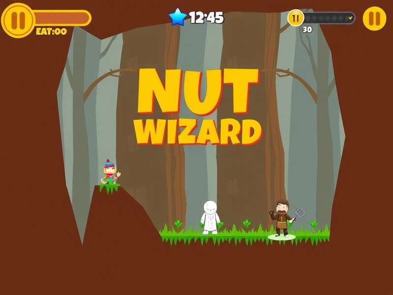 Nut Escape Wizard gameplay screenshot